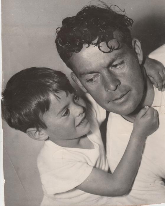 portrait of Father And Son Love