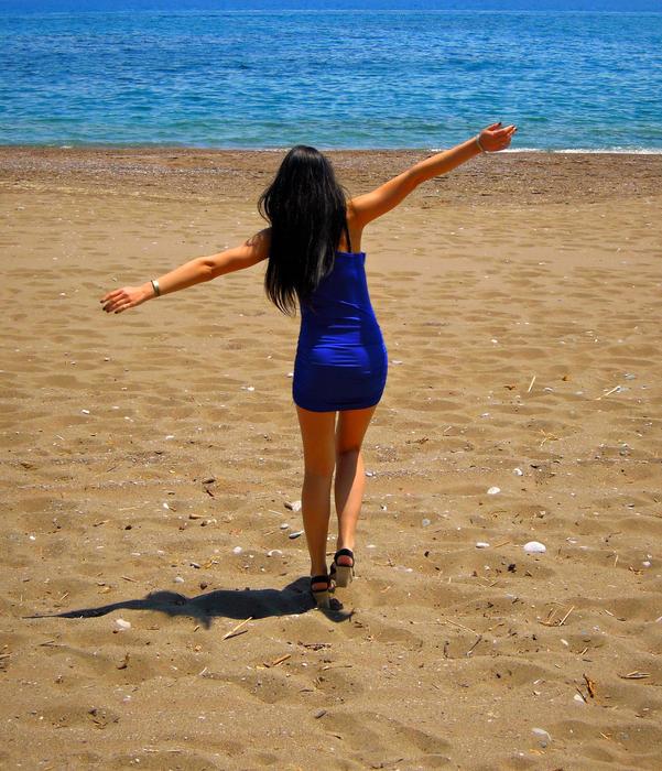 Beautiful Girl Sea
