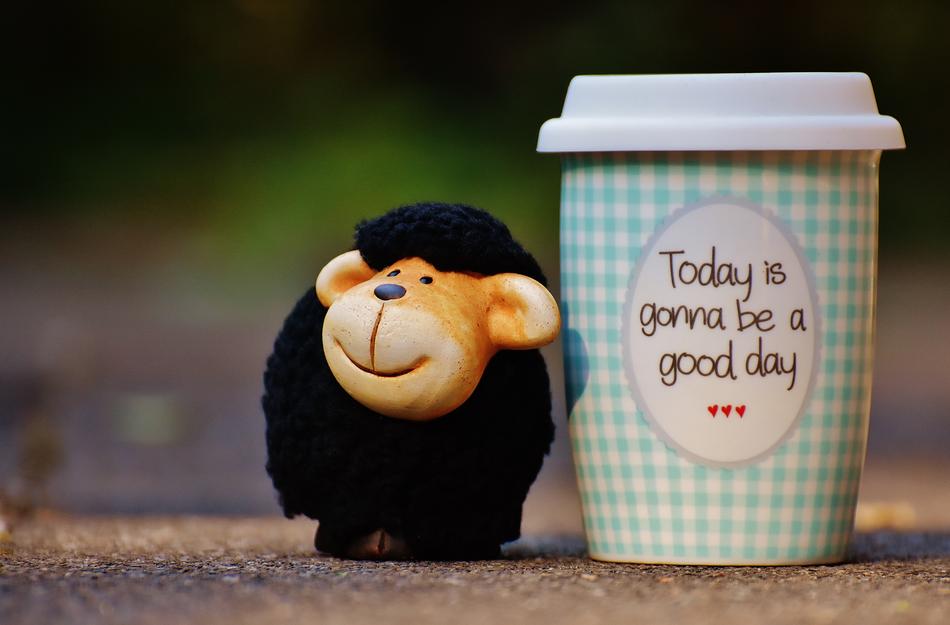 Sheep Beautiful Day To Go tea