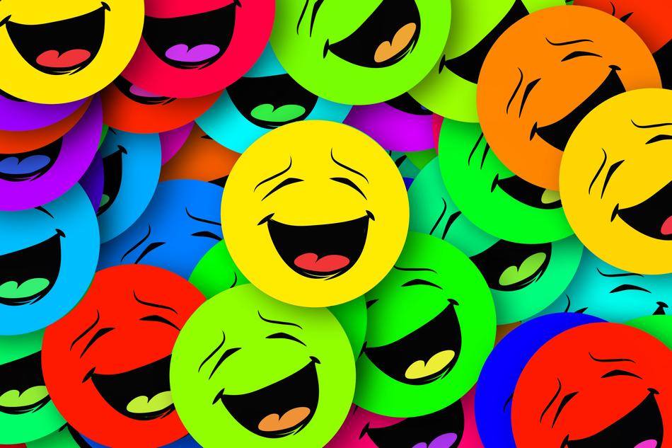 smiley joy many emoticon funny