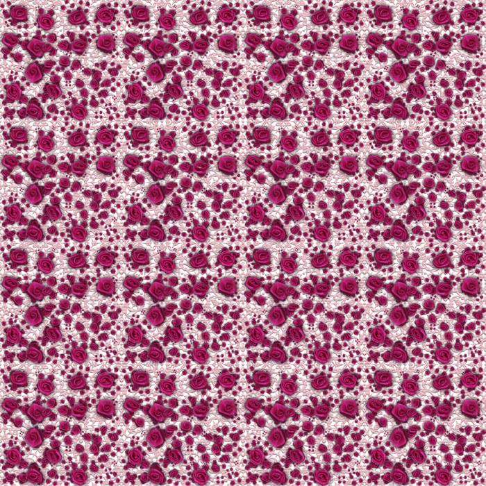 glamorous pattern with red roses