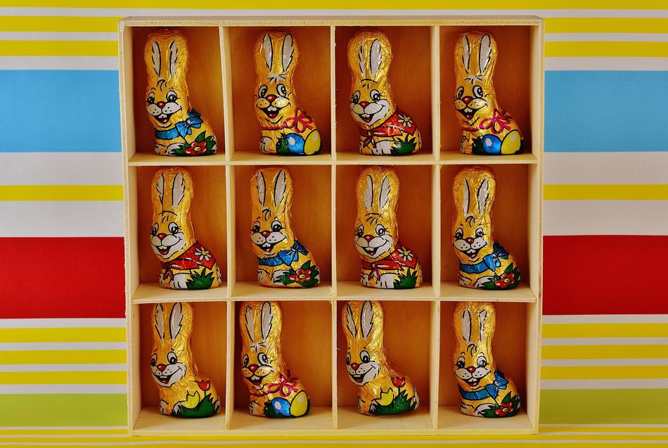 Chocolate Bunnies Easter