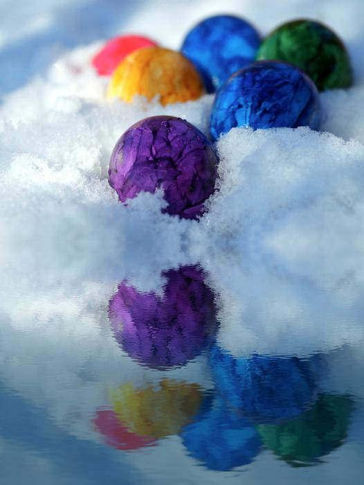 Easter Eggs Colorful