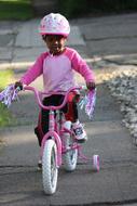 Child Biking African American