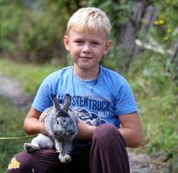 Boy Baby Rabbit