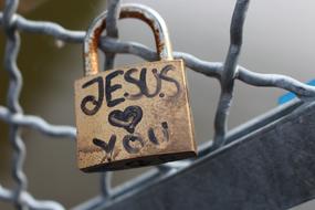 Lock Jesus Love