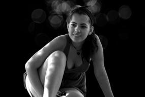women latin model