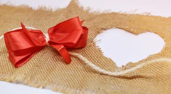 Heart Jute Background