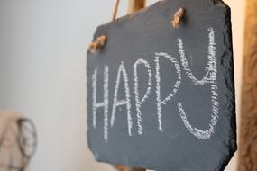 Happy Chalkboard Lifestyle