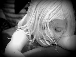 Girl Portrait Black And White