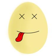 egg eggs egg yellow smiley face