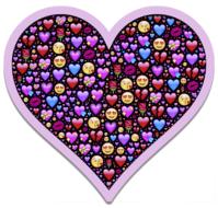 heart emoji affection love
