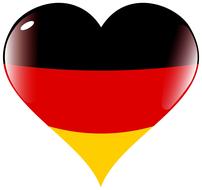 heart love germany deutschland