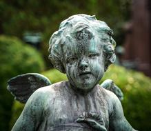 Central Cemetery Vienna statue