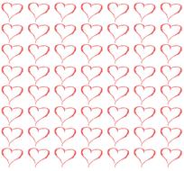 valentine s day love hearts background