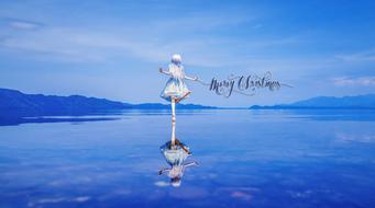 2017 happy holidays christmas lake