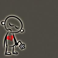 sad broken heart background sad