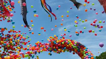 Balloon ChildrenS Day Japan