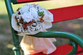 White Flower Bridal Bouquet