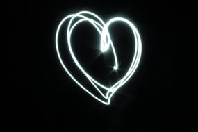 Heart White Light