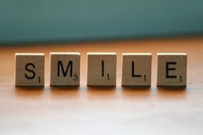 Smile Message Letters