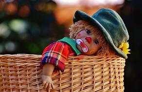 Doll Clown Sad