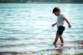 Child Water Happy