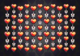 love heart background