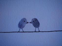 Thumbprint Fingerprint Birds