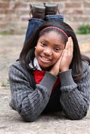 Girl Young Posing