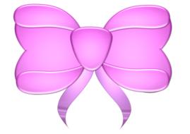 bow pink gift ribbon design