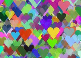 background texture pattern heart