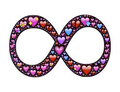 infinity infinite hearts love