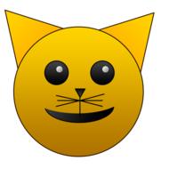 cat emoji happy emotion cute face