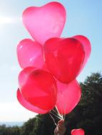 Balloons Heart Love