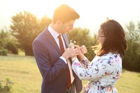 Couple at Sunlight