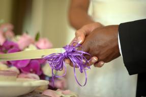 Closeup Flower Hand