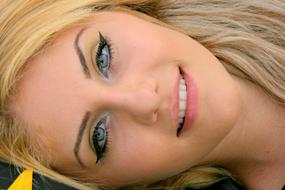 Girl Blonde Blue Eyes