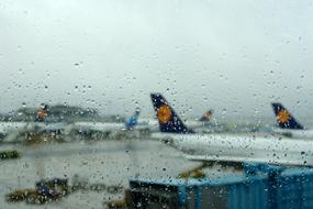 Airport Rain Farewell