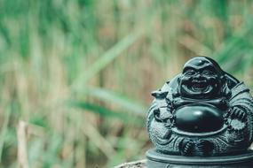 statue Buddha Religion Laughing