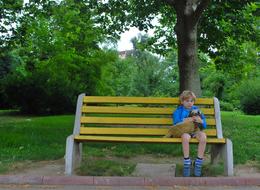 Lonely Child Waiting