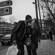 Young Couple on Paris Street