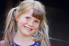 smiling Human Child