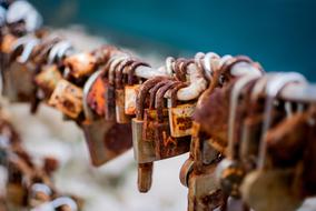 Padlocks Love Bridge