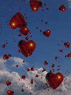 heart love luck abstract