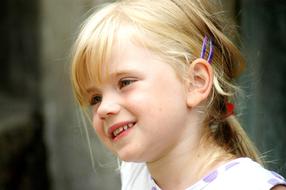 Girl Smiling Blonde