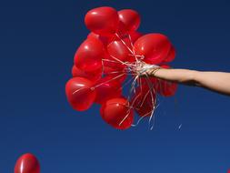 Balloons Hold Tight Arm