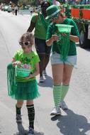 St PatrickS Day Parade Green