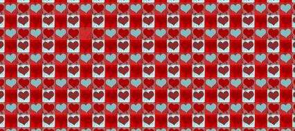 pattern heart love background