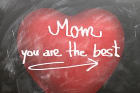 mother day mother heart board